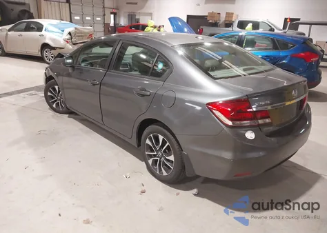 2013 Honda Civic Ex-L from USA, damaged, VIN 19XFB2F95DE011983